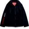 Superdry Herren Windcheater Jacke schmale Passform Kapuze
