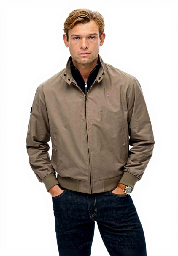 Superdry Harrington Jacke Herren klassische Passform Farben