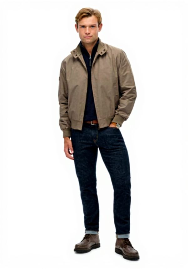 Superdry Harrington Jacke Herren klassische Passform Farben