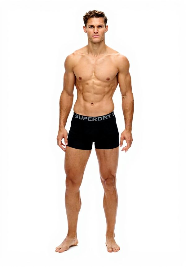 Superdry Boxershorts 3er Pack Unisex weich elastisch