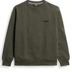 Superdry Sweatshirt Unisex Logo Crew Essential Loose Fit