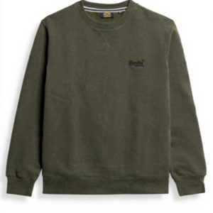 Superdry Sweatshirt Unisex Logo Crew Essential Loose Fit