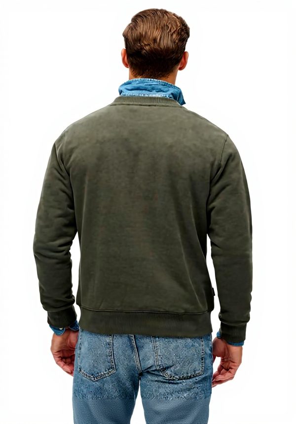 Superdry Sweatshirt Unisex Logo Crew Essential Loose Fit
