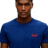 Superdry T-Shirt Unisex Logo Emb Bio-Baumwolle schmale