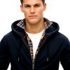 Superdry Unisex Zip Hoodie Logo Sweatshirt schmale Passform
