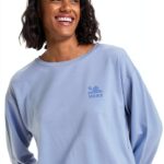 Roxy Damen Sweatshirt Modal Stickerei Brust Damenmode-0