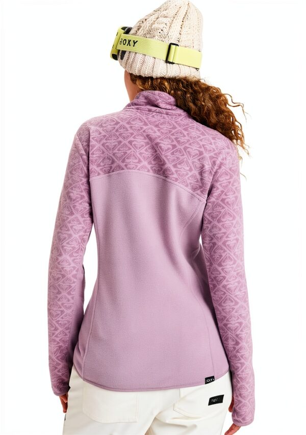 Roxy Damen Sweatshirt recyceltes Polyester Mock Neck-3