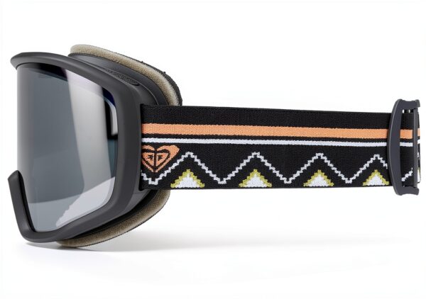 Roxy Snowboardbrille Damen Kunststoff Dunkle Linse-5