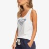 Roxy Damen Tanktop Regular Fit Rundhalsausschnitt Siebdruck-1