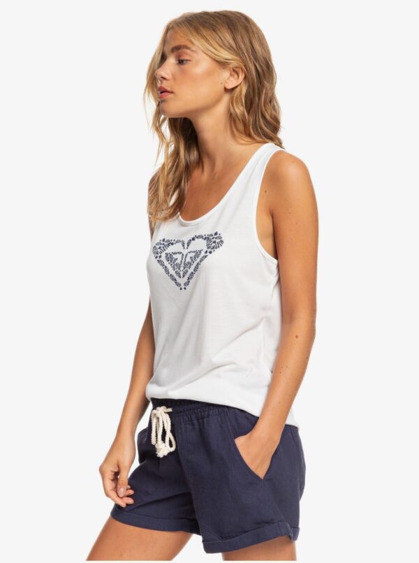 Roxy Damen Tanktop Regular Fit Rundhalsausschnitt Siebdruck-1