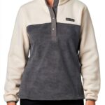 Columbia Damen Fleecepullover halbe Druckknopfleiste neutral-0