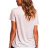 Roxy Damen T-Shirt Regular Fit verdrehter Kragen Siebdruck-1