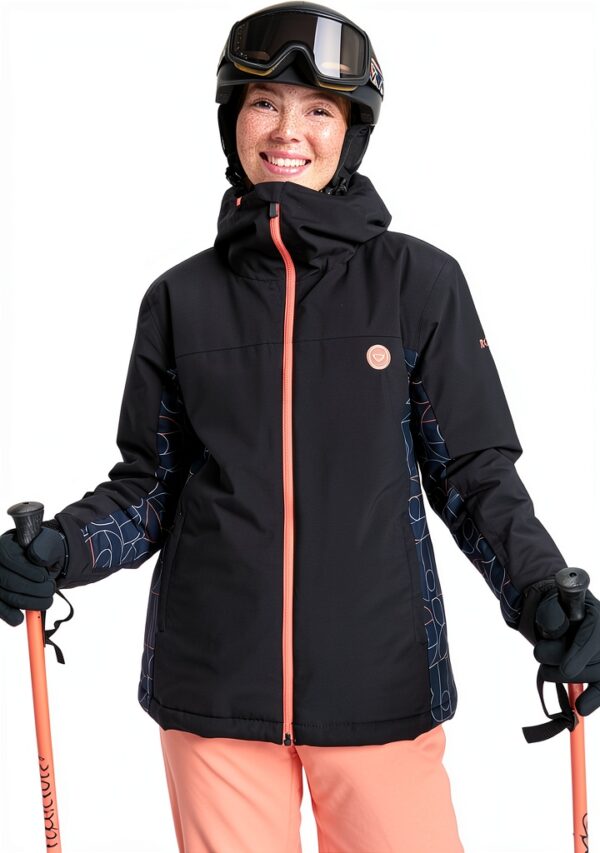 Roxy Damen Snow Jacke Technische Jacken True Black-0