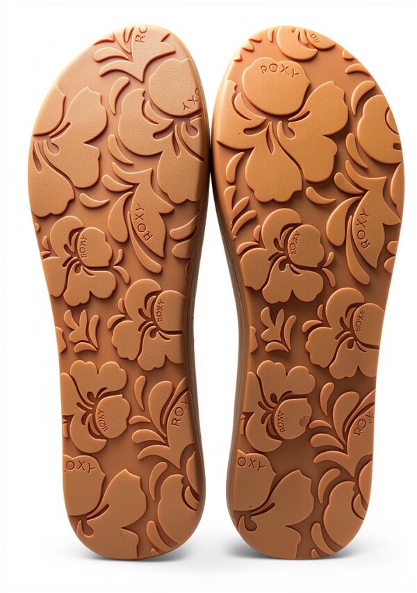 Roxy Damen Hausschuhe Synthetik Glitzer EVA Fußbett-4