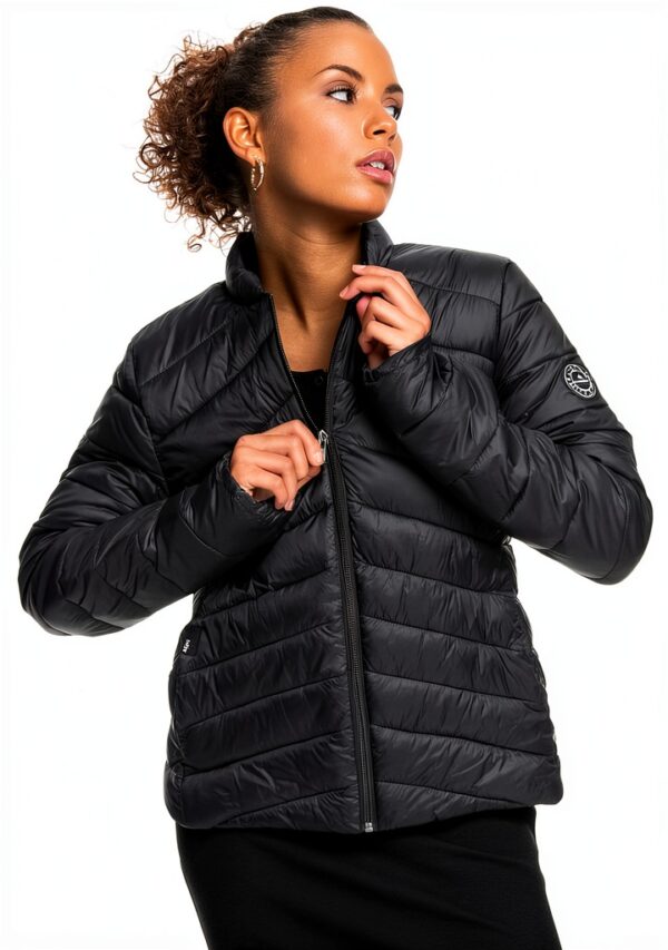 Roxy Damenjacke wasserabweisend Anthracite Regular Fit-4