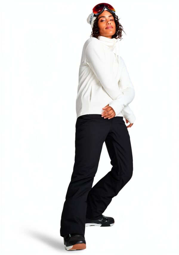 Roxy Outdoor Hosen Damen bequem langlebig True Black-4