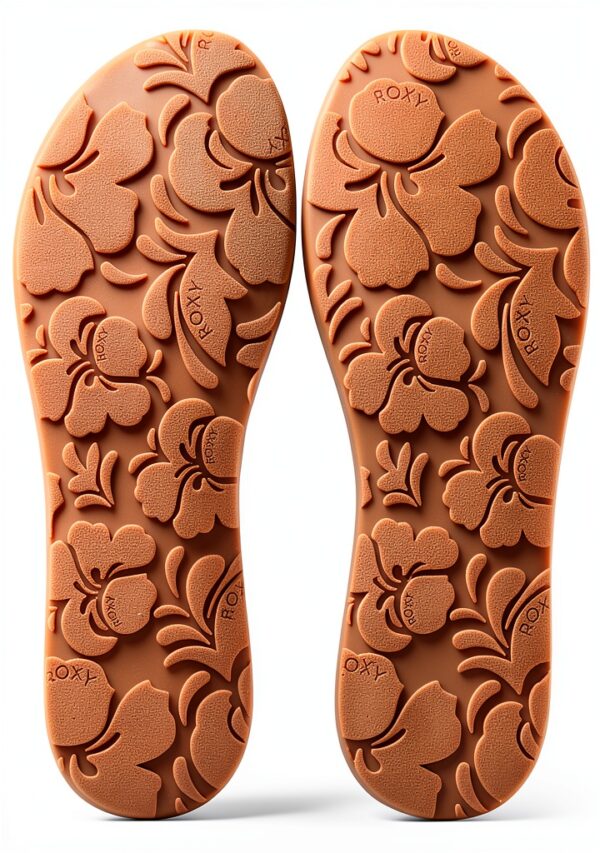 Kauai Damen Zehentrenner Kunstleder Strukturiertes Fußbett-3