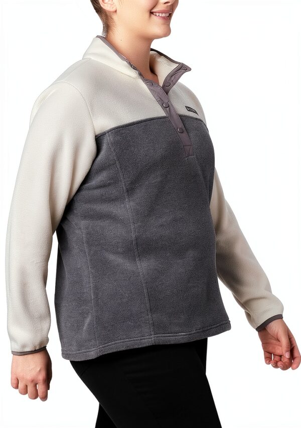 Columbia Damen Fleecepullover halbe Druckknopfleiste neutral-8