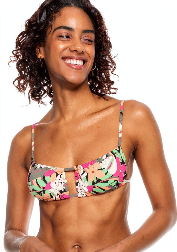 Roxy Bikini Bralette Damen Low Support Scoop Neck-1
