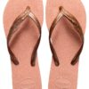 Havaianas Flip Flops Damen Ballettrose Komfort Design-0