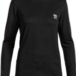 Roxy Damen Rashguard UV Schutz lockere Passform Anthrazit-0