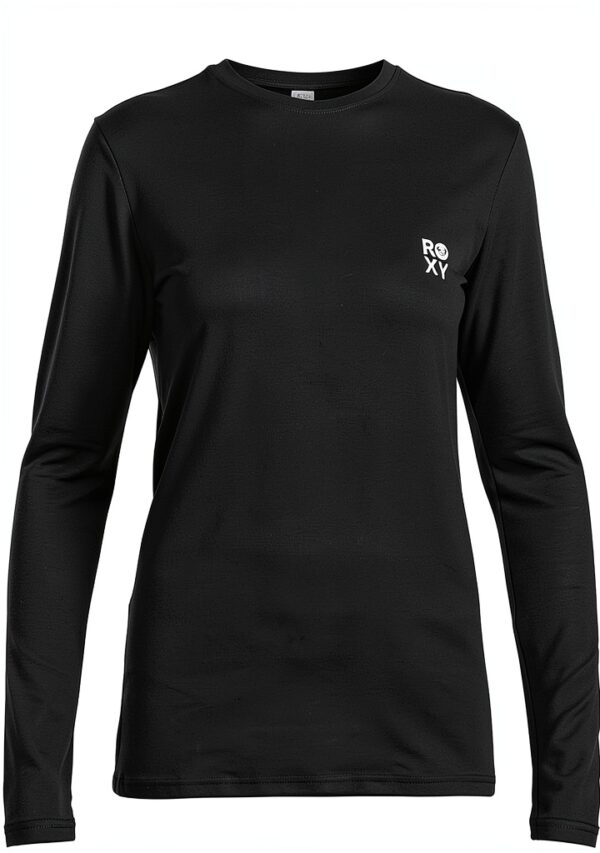 Roxy Damen Rashguard UV Schutz lockere Passform Anthrazit-0