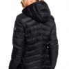 Roxy Damenjacke wasserabweisend Kapuze gepolstert Anthracite-4