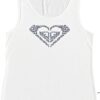 Roxy Damen Tanktop Regular Fit Rundhalsausschnitt Siebdruck-5