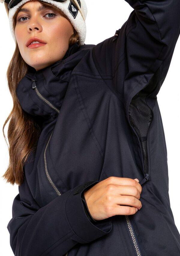 Roxy Damen Ski Jacke wasserabweisend Short Fit Imprägnierung-3
