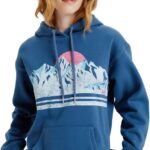 Roxy Damen Kapuzenpullover Fleece Vintage Indigo-0