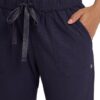 Roxy Damen Hose easy straight fit elastischer Bund Taschen-4