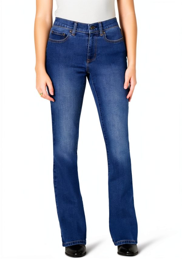 Amazon Essentials Damen Stretch Slim Bootcut Jeans