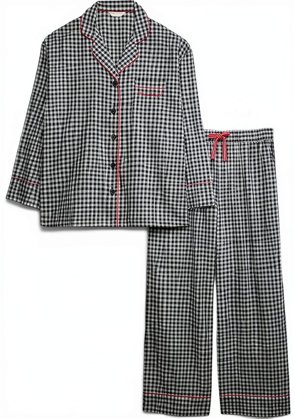 Marks Spencer Weihnachtlicher Schlafanzug Baumwolle