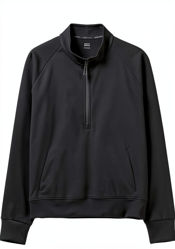 Marks Spencer Yoga Oberteil Reißverschluss Stehkragen Damen