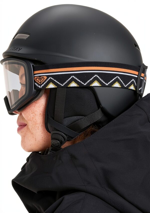 Roxy Snowboardbrille Damen Kunststoff Dunkle Linse-1