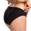 Roxy Bikinihose Damen weicher Stretchstoff Anthracite-2