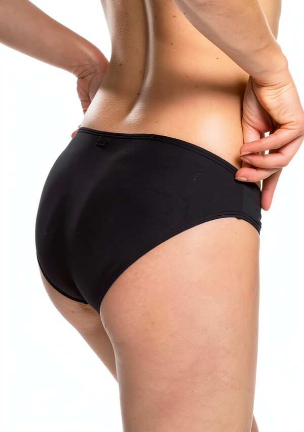 Roxy Bikinihose Damen weicher Stretchstoff Anthracite-2