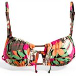Roxy Bikini Bralette Damen Low Support Scoop Neck-0