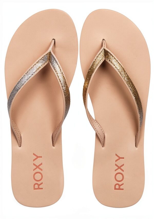 Roxy Damen Hausschuhe Synthetik Glitzer EVA Fußbett-3