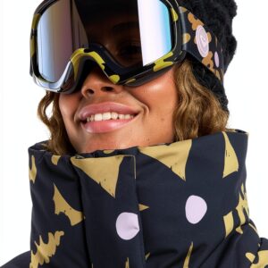 Roxy Skibrille Damen Big Flowers Kunststoff Einheitsgröße-0