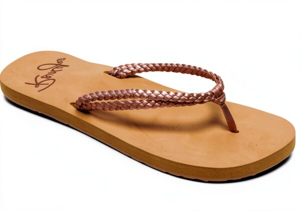 Kauai Duschschuhe Damen Synthetisch Flach Badeschuhe-0