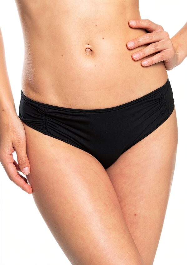 Roxy Bikinihose Damen weicher Stretchstoff Anthracite-1