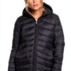 Roxy Damenjacke wasserabweisend Kapuze gepolstert Anthracite-2