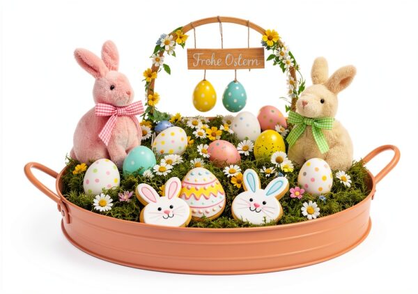 RiloStore Metall Tablett Blush Dekoration Servieren Griffe-2