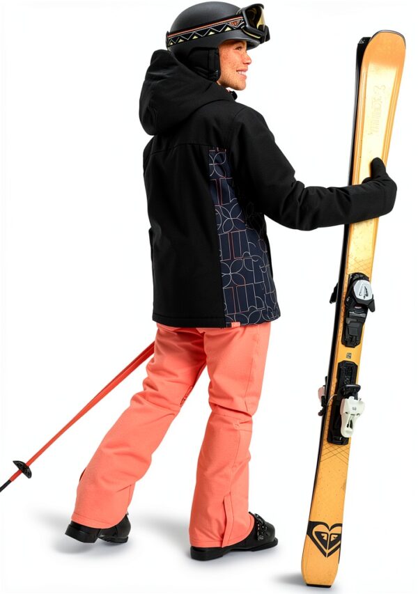 Roxy Damen Snow Jacke Technische Jacken True Black-4