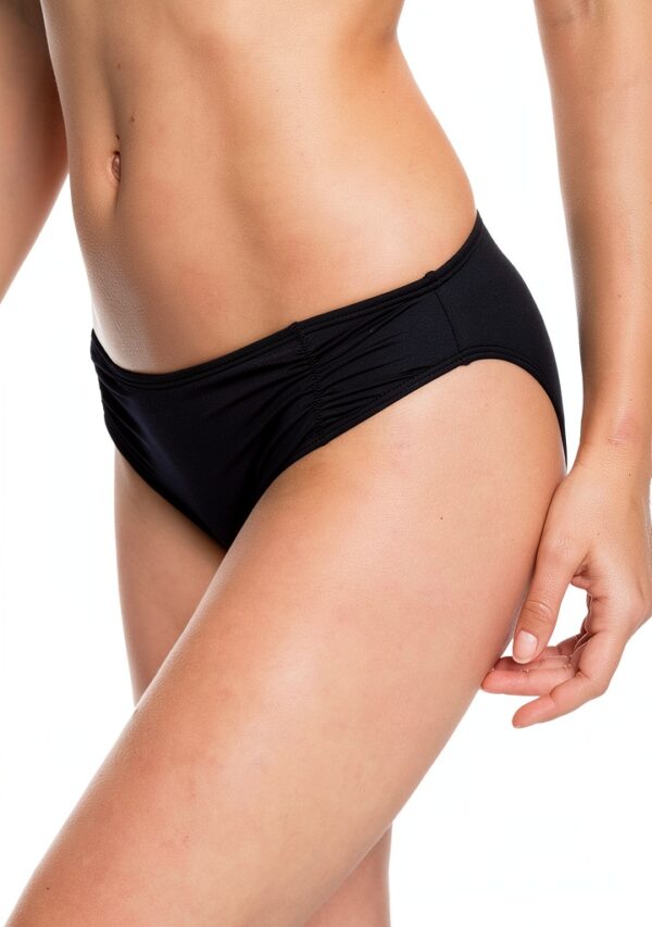 Roxy Bikinihose Damen weicher Stretchstoff Anthracite-3