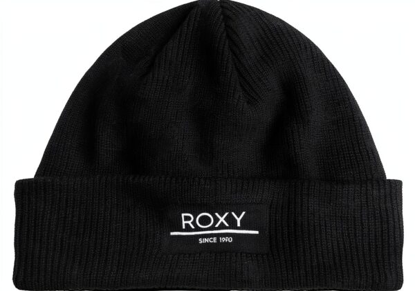 Roxy Strickmütze Damen doppellagig Rippstrick Acryl-2