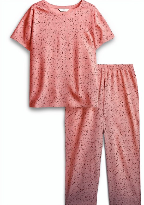 Marks Spencer Damen Schlafanzug Baumwolle Kurz BCI