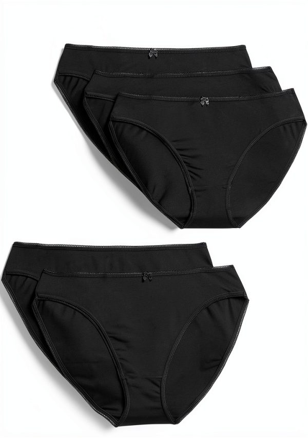 Marks Spencer Damen Slips Baumwolle Lycra hoher