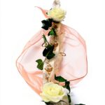 Fibula Style Dekoartikel Set Orange Hochzeit Tischdeko-0